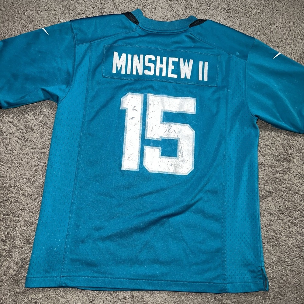 Jacksonville Jaguars Jersey Youth L NFL Football Gardner Minshew II Nike Shirt